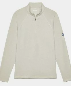MÉLANGE LUXE QUARTER ZIP SLIM FIT MID LAYER