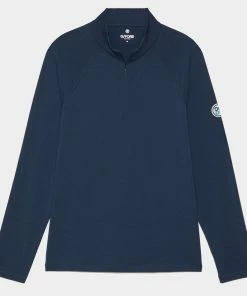LUXE QUARTER ZIP SLIM FIT MID LAYER