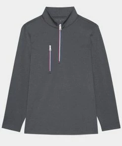 DAYTONA MÉLANGE TECH INTERLOCK SLIM FIT PULLOVER