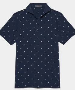 SKULL & T'S ICE NYLON SLIM FIT POLO