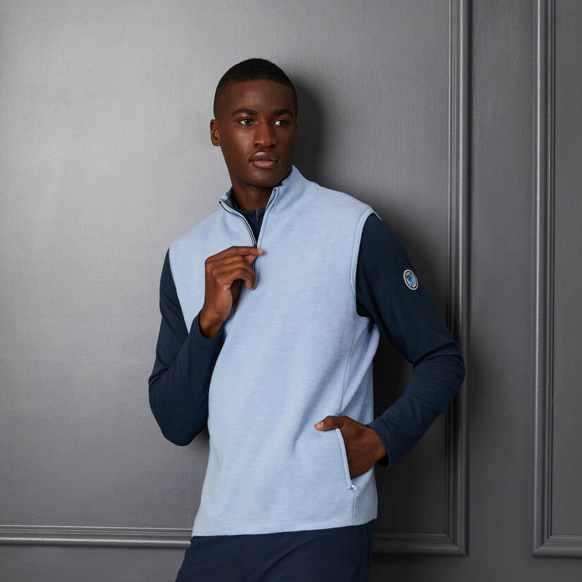 MERINO WOOL TECH LINED SLIM FIT DUNES VEST - Image 2