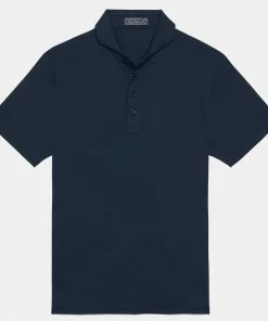 ESSENTIAL MODERN SPREAD COLLAR TECH PIQUÉ POLO
