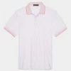 BLOSSOM RIB COLLAR TECH JERSEY SLIM FIT POLO