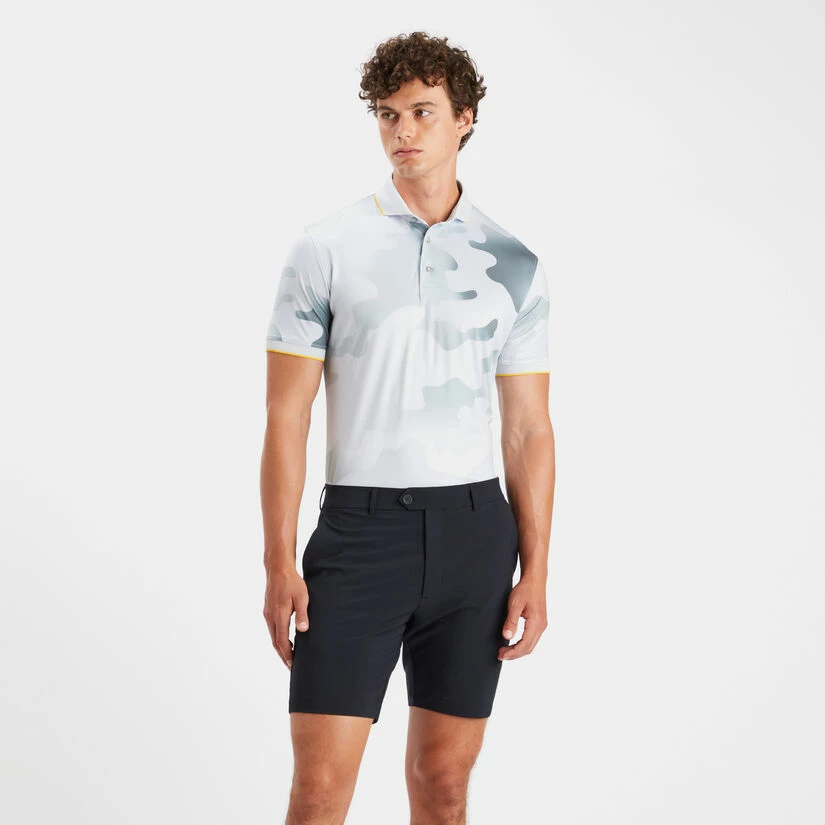 CAMO MODERN SPREAD RIB COLLAR TECH JERSEY SLIM FIT POLO - Image 3