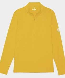 LUXE STAPLE QUARTER ZIP SLIM FIT MID LAYER