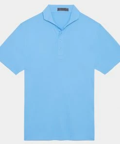 ESSENTIAL MODERN SPREAD COLLAR TECH PIQUÉ SLIM FIT POLO