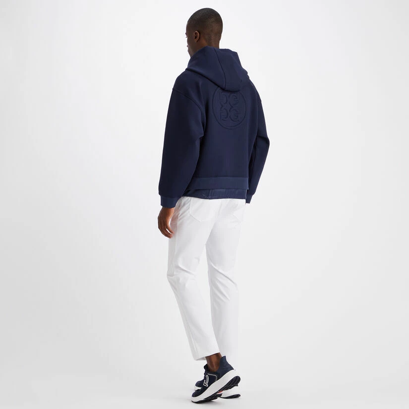 DOUBLE KNIT SPACER JERSEY SLIM FIT HOODIE - Image 5