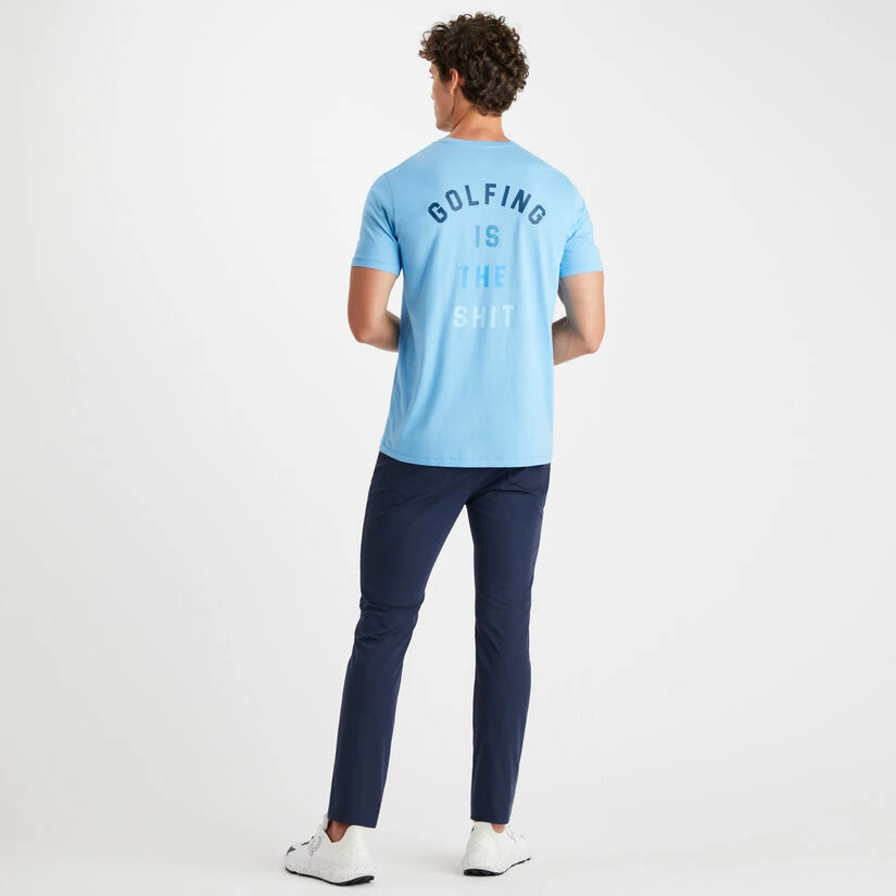 GOLFING IS THE SH*T COTTON SLIM FIT TEE - Image 5