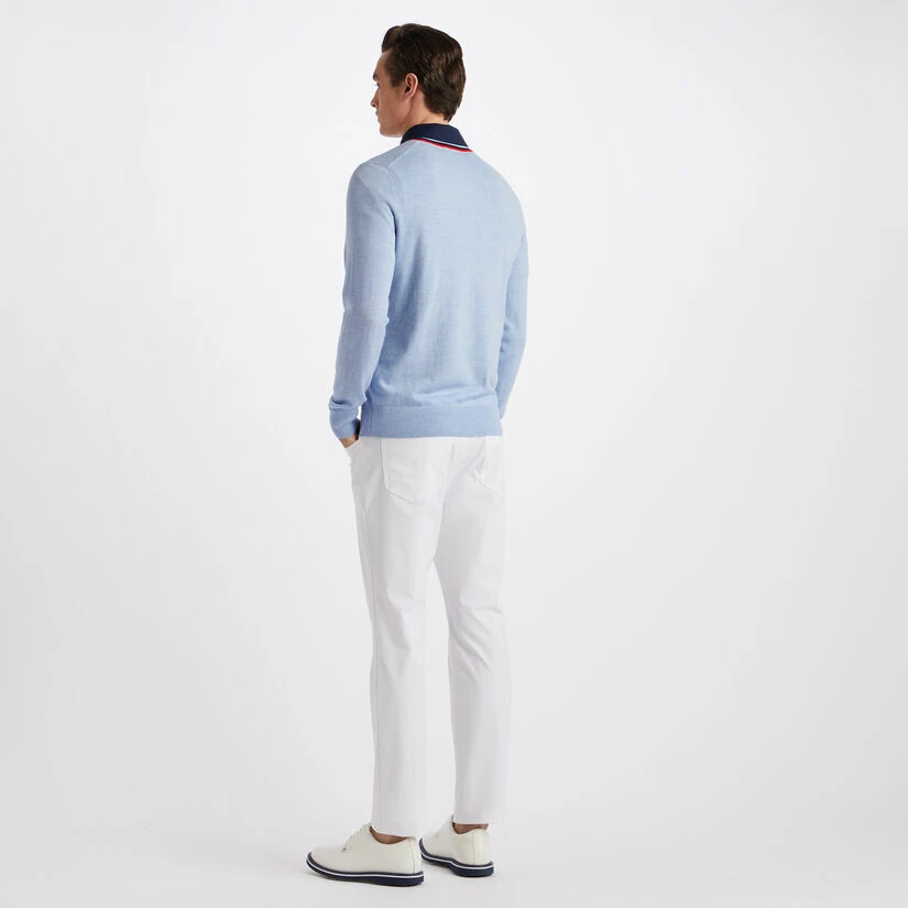 MERINO WOOL SLIM FIT CREWNECK SWEATER - Image 5