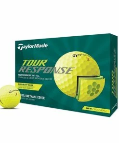 TaylorMade 2022 Tour Response Golf Balls (1 Dozen) - Yellow