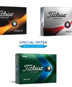 Titleist Pro V1/Pro V1x/AVX Loyalty Offer - BUY 3 GET 1 FREE