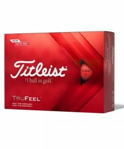 Titleist 2022 Trufeel Golf Ball (1 Dozen) - Red