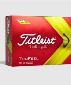 Titleist 2022 Trufeel Golf Ball (1 Dozen) - Yellow