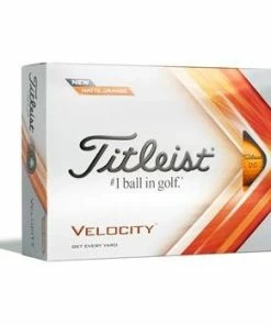 Titleist 2023 Velocity Golf Ball - Orange