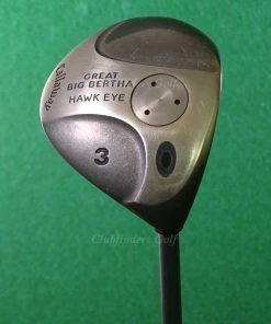 Lady Callaway Great Big Bertha Hawk Eye Fairway 3 Wood Gems UL Graphite Ladies