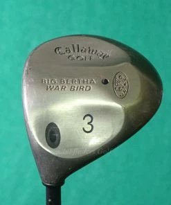 LH Callaway Big Bertha Warbird Fairway 3 Wood Factory RCH 96 Graphite Regular
