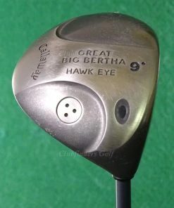 Callaway Great Big Bertha Hawk Eye 9° Driver Factory UL Graphite Firm W/ HC