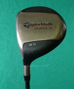 LH TaylorMade 320 Titanium 9.5° Driver Factory Lite S-90 Graphite Stiff