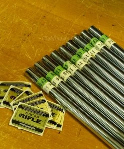 NEW Precision Rifle FCM 6.5 .370 Tip Stiff Flex Steel Iron Shafts SET OF 9
