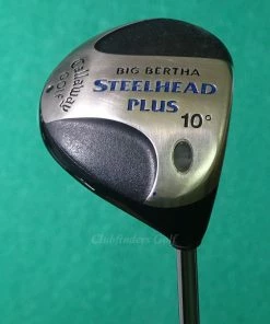 Callaway Big Bertha Steelhead Plus 10° Driver Factory Steel Uniflex