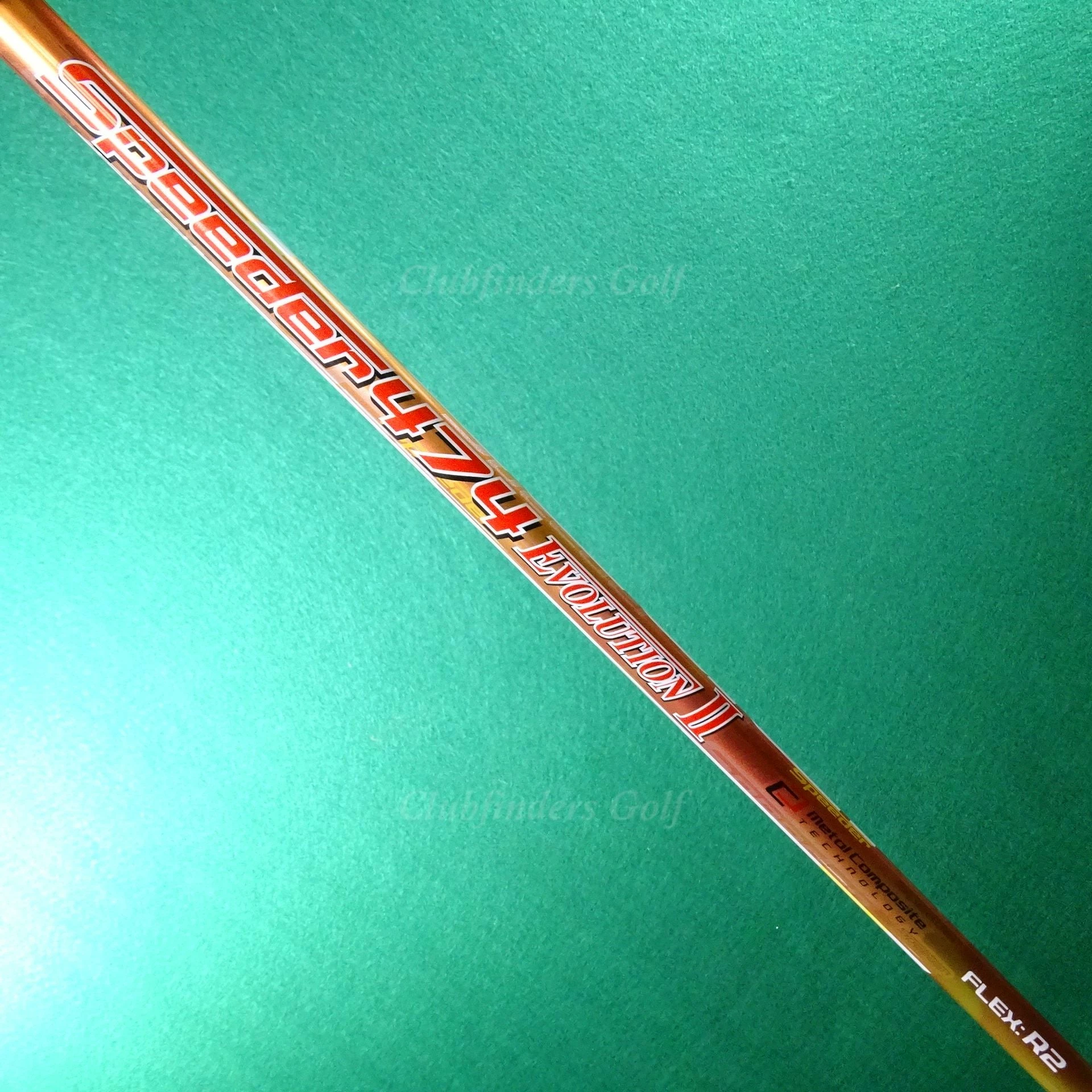 Fujikura Speeder 474 Evolution II .335 Regular 43" Pulled Graphite Wood Shaft