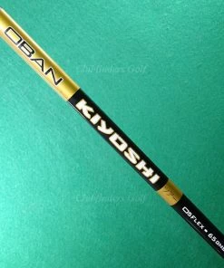 Oban Kiyoshi Black 65g .335 Extra Stiff 43.25" Pulled Graphite Wood Shaft