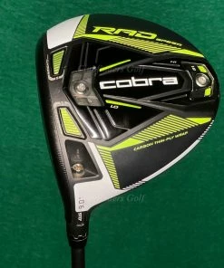 LH Cobra King RAD Speed 9° Driver Fujikura Motore X F1 6-X Graphite Extra Stiff