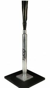 New Schutt Tucci Pro Softball/Baseball Batting Tee Chrome/Black 12 Pound Base