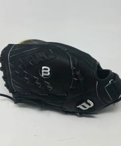 New Wilson A2000 V125 Superskin 12.5" Fastpitch Softball Glove Black LHT