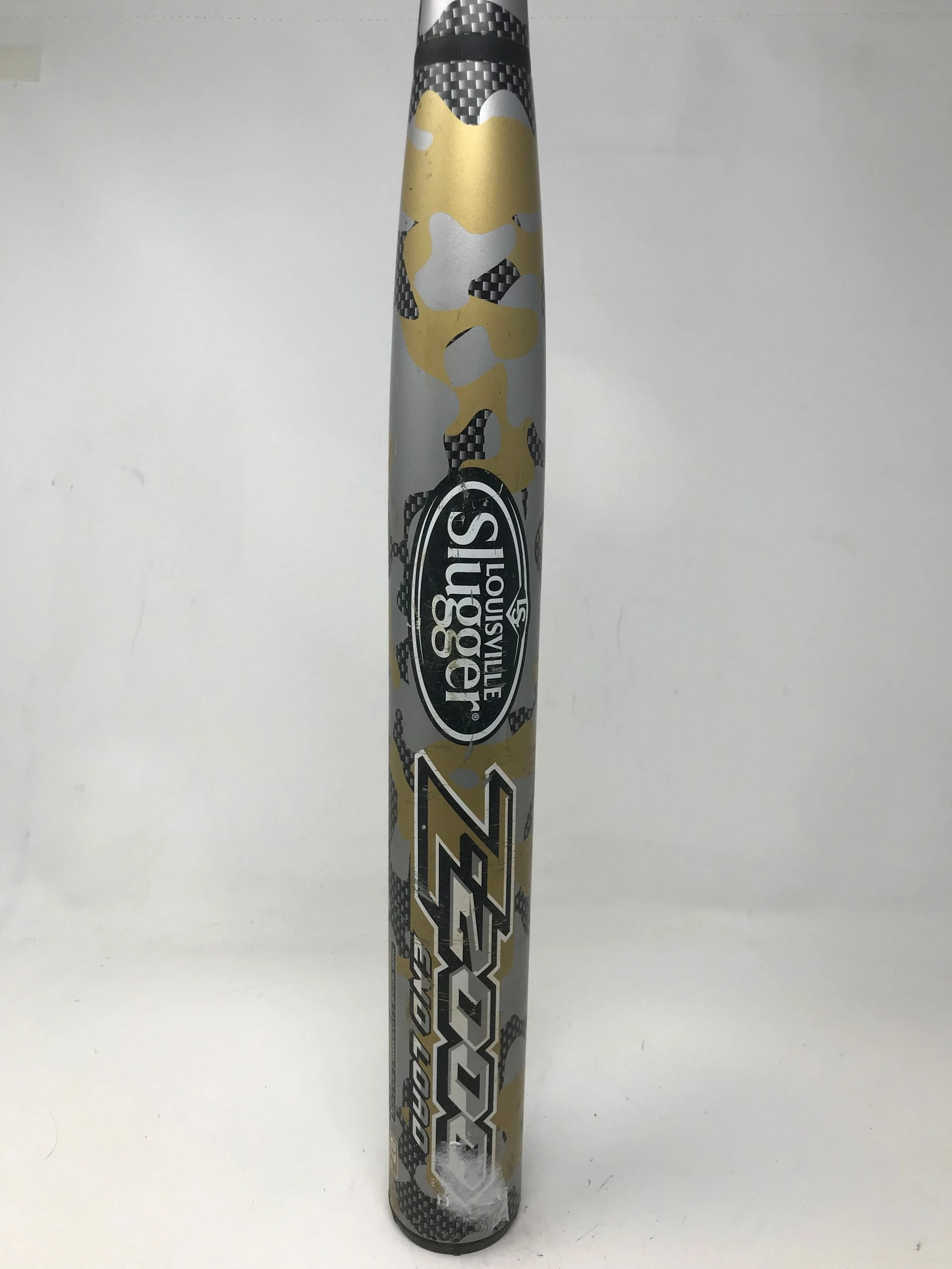 LOUISVILLE SLUGGER Used2 Louisville 34/27 Z-2000 ASA End Loaded Slowpitch Bat SBZ214-AE 2015 - Image 2