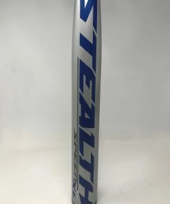 Used Easton Stealth Speed XL 34/26 SSR2 Slowpitch Softball Bat Silver/Blue