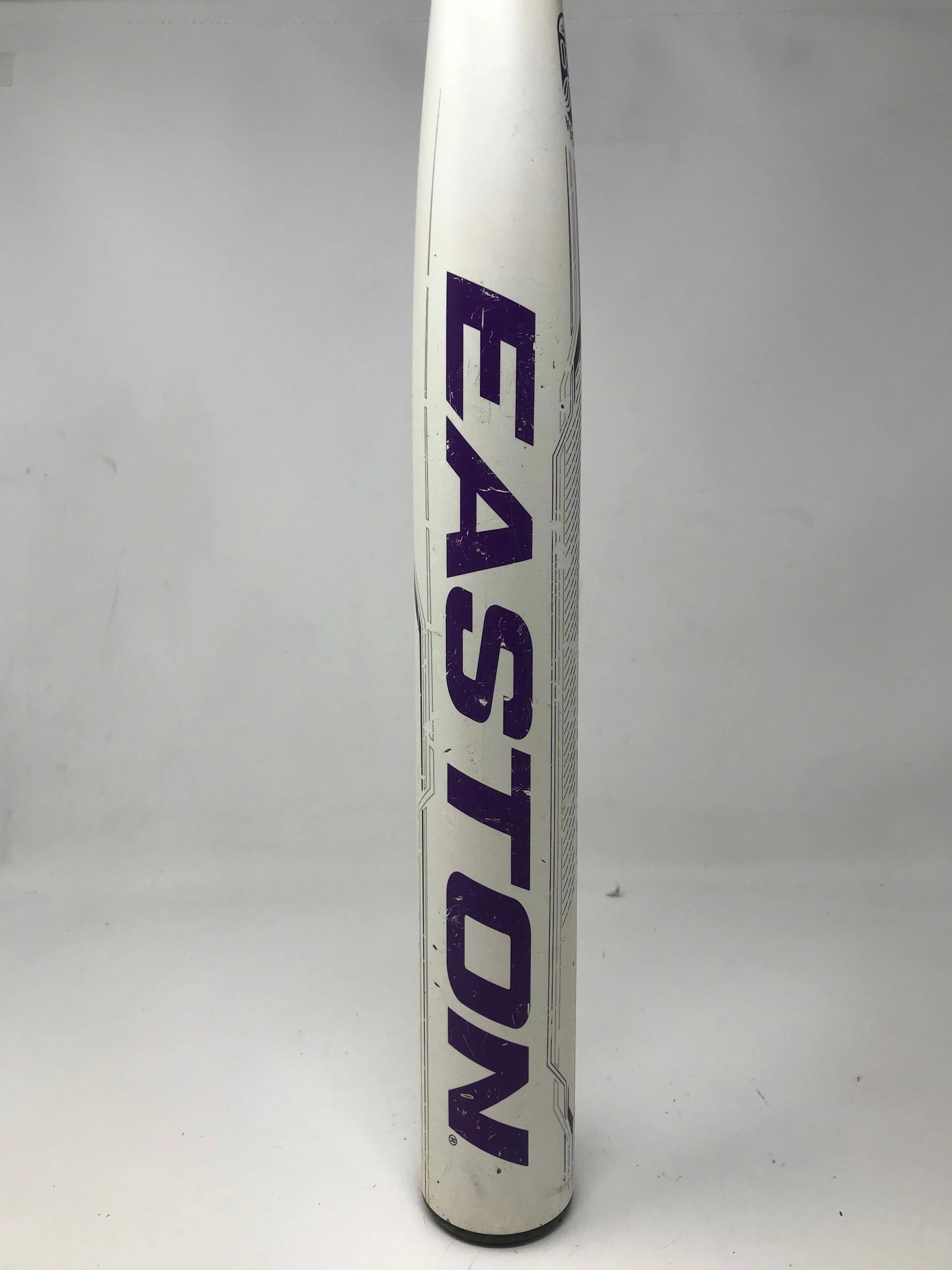 Used Easton Stealth Speed 32/22 FP11ST10 Fastpitch Softball Bat White/Purple - Image 2