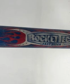 Used Rockettech 30/22 Fastpitch Softball Bat Anderson Blu/Red