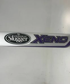 PremierSports Used. Louisville Slugger Xeno 33/23 FPXN150 Fastpitch Softball Bat White/Purple