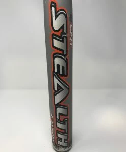 Used Easton Stealth Comp CNT 34/27 Slowpitch Softball Bat Gray/Orange SCN5