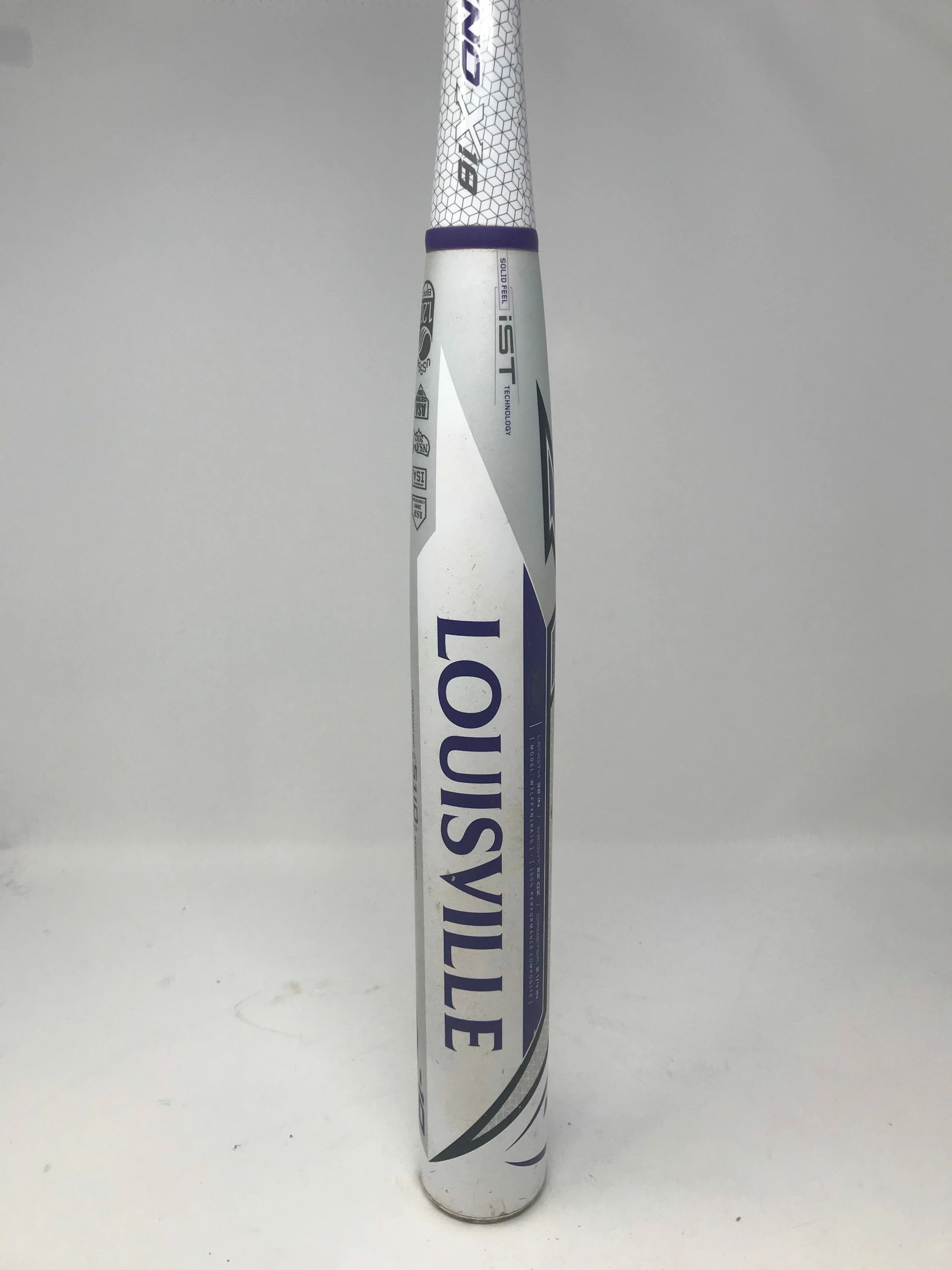 LOUISVILLE SLUGGER BARELY Used Louisville XENO WTLFPXN18A10 32/22 Fastpitch Softball Bat 2 1/4 - Image 2