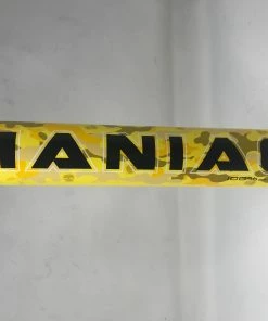 Used Miken Maniac USSSA Slow Pitch Bat 2020 Yellow/Black 34/26