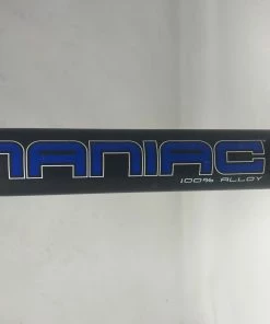 Used Miken Maniac ASA/USSSA Slow Pitch Softball Bat 2017 Black/Blue