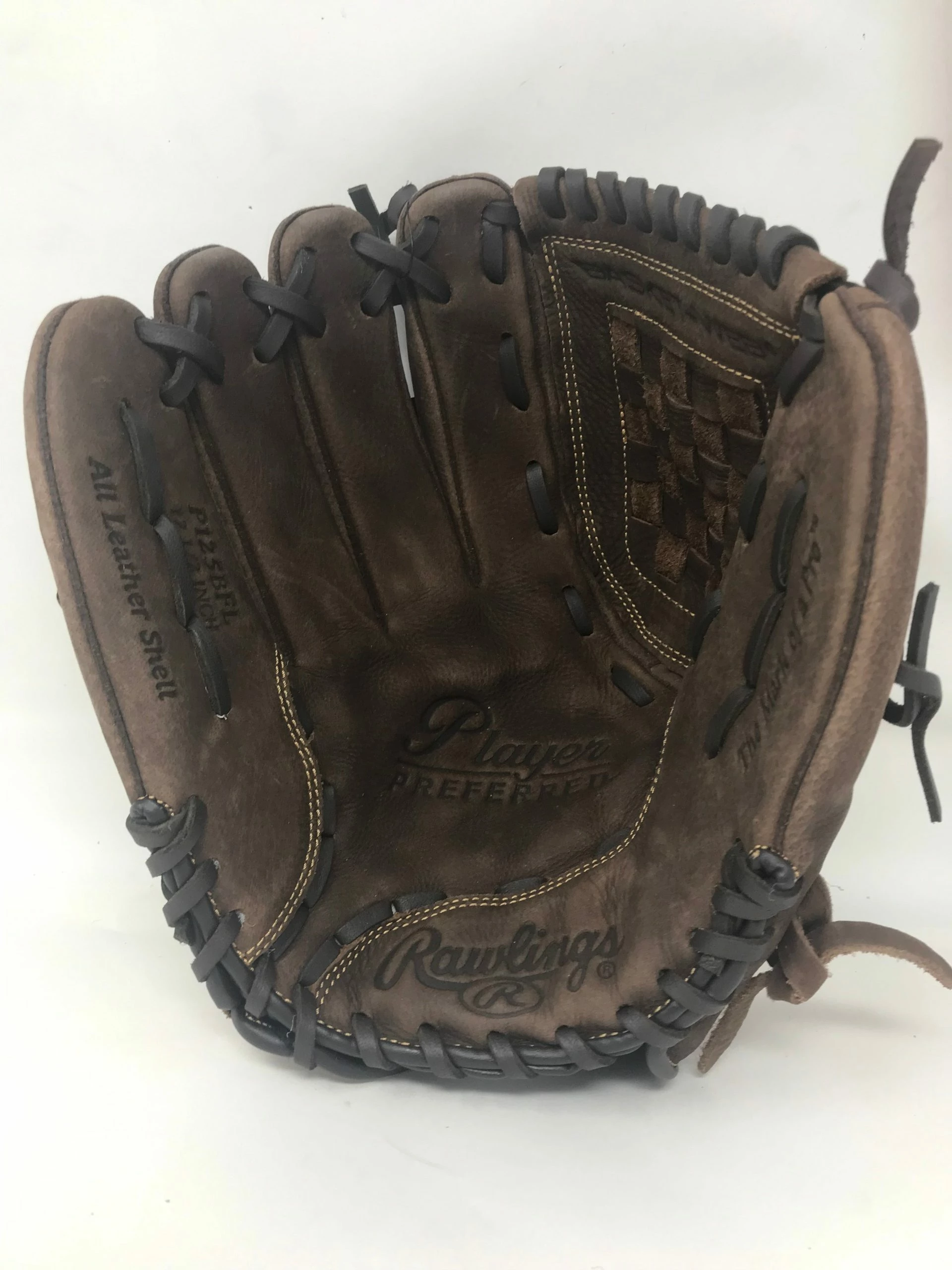 New Rawlings Player Preferred Baseball/Softball Glove Series LHT 12.5" Brown