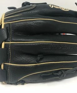 New Rawlings Shut Out Fastpitch Softball Glove RSO130BCC LHT 13 Inch Blk/Tn