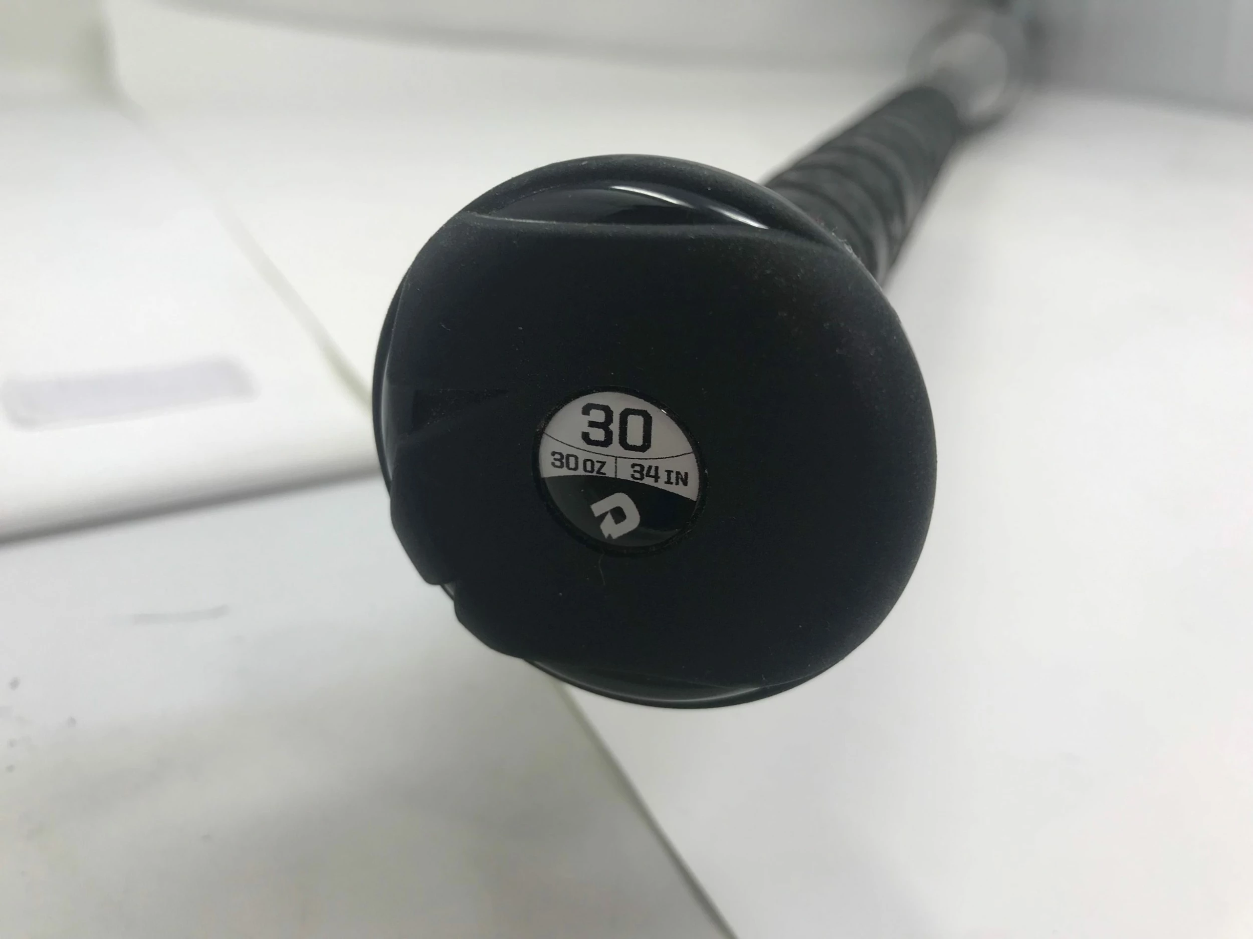 Used DeMarini 2018 Steel Slowpitch Softball Bat Endload Black/Red 34/30 - Image 2