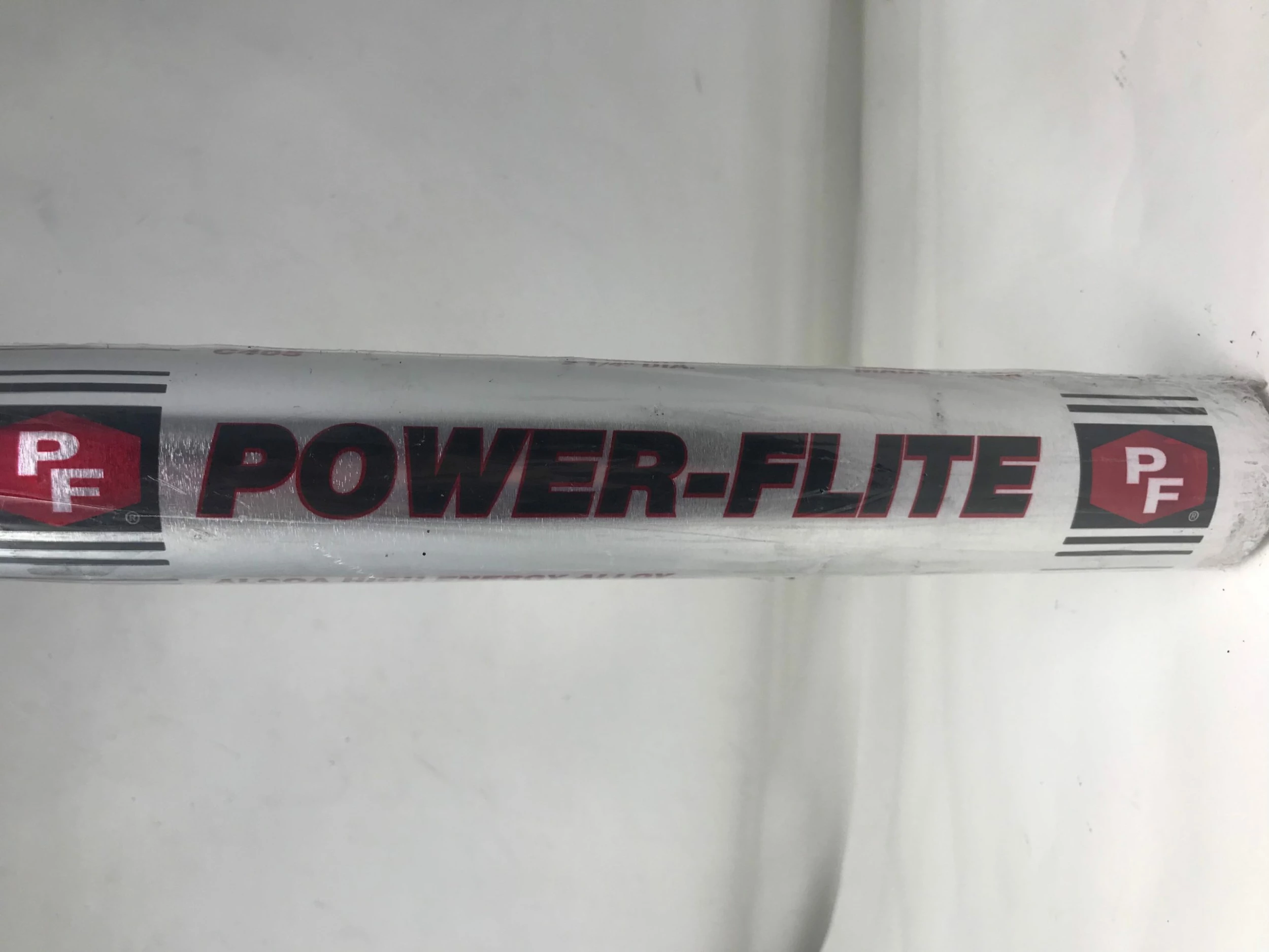 New RARE Power-Flite Rich Plante Slowpitch Softball Bat 34/28 Silver/Red