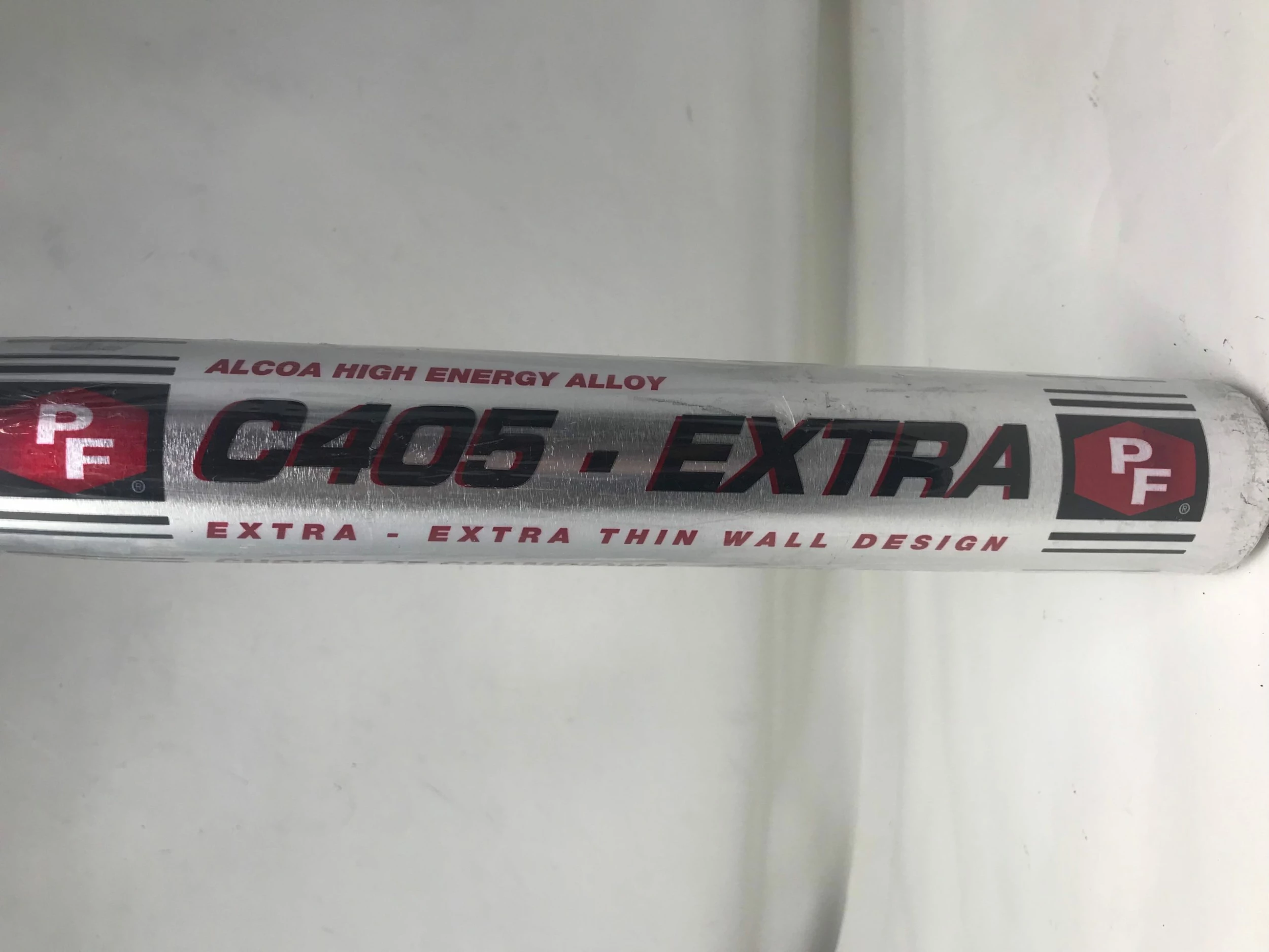 New RARE Power-Flite Rich Plante Slowpitch Softball Bat 34/28 Silver/Red - Image 2
