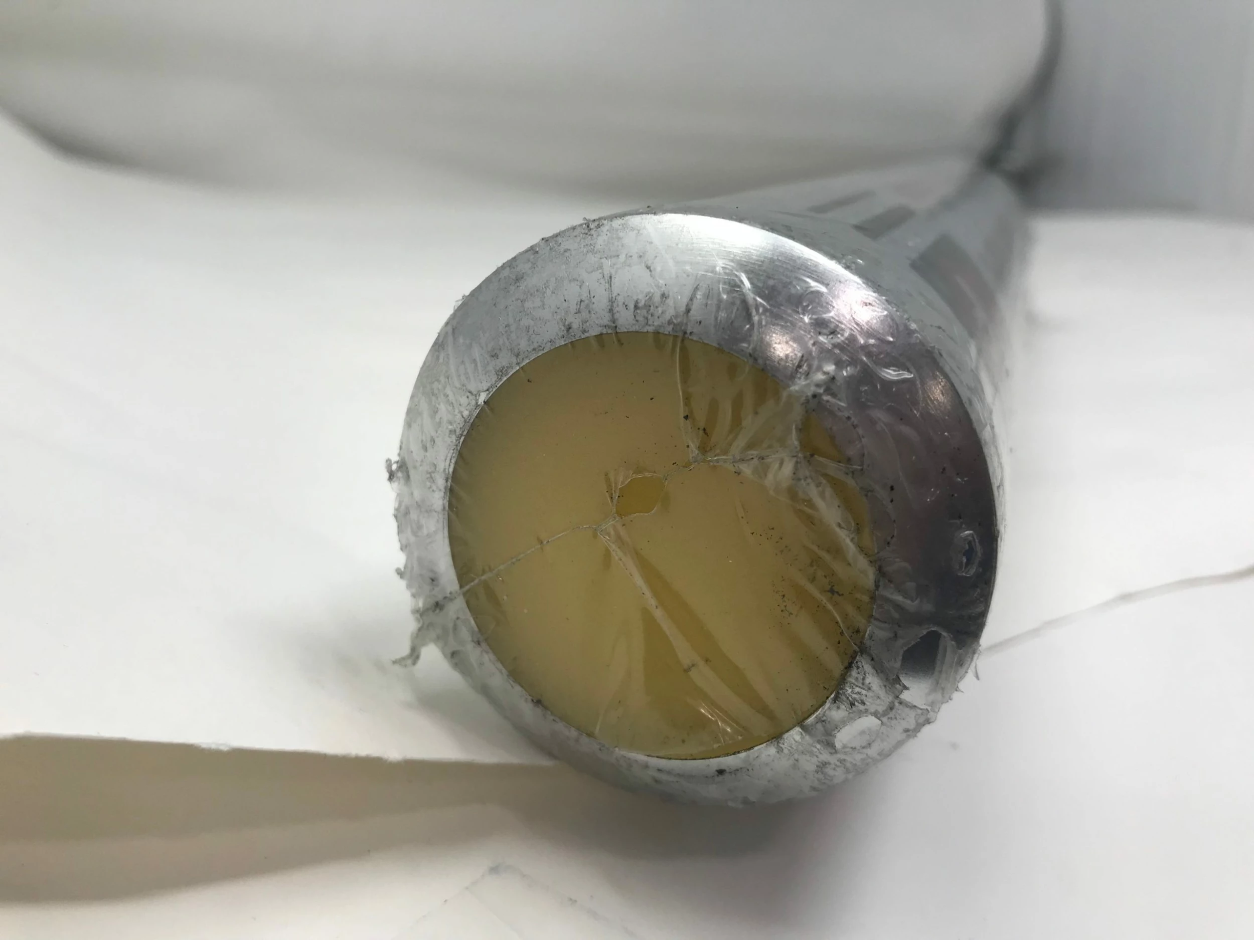 New RARE Power-Flite Rich Plante Slowpitch Softball Bat 34/28 Silver/Red - Image 5