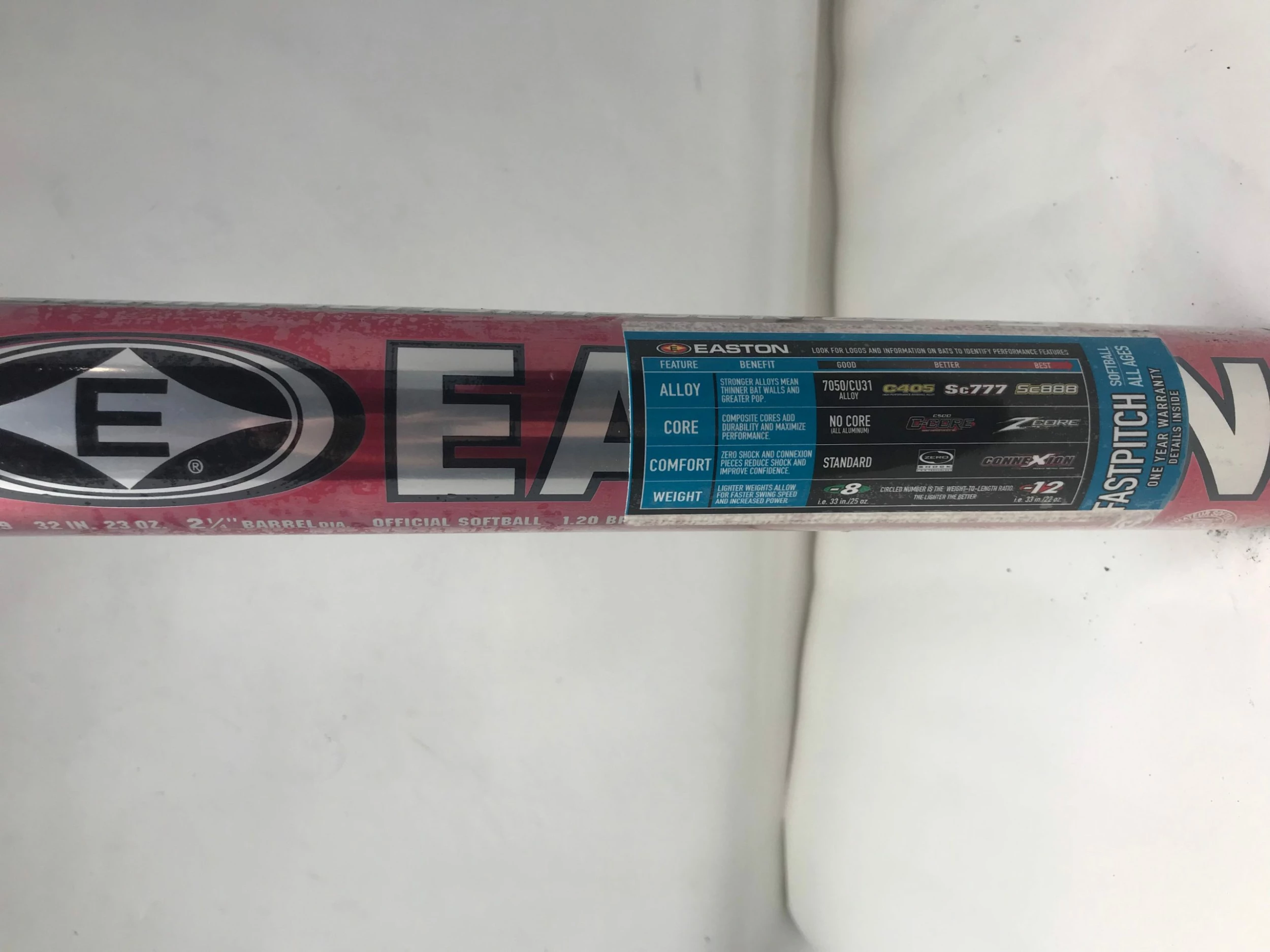 New Easton SK29 30/21 Red Championship Series Fastpitch Softball Bat - Image 2