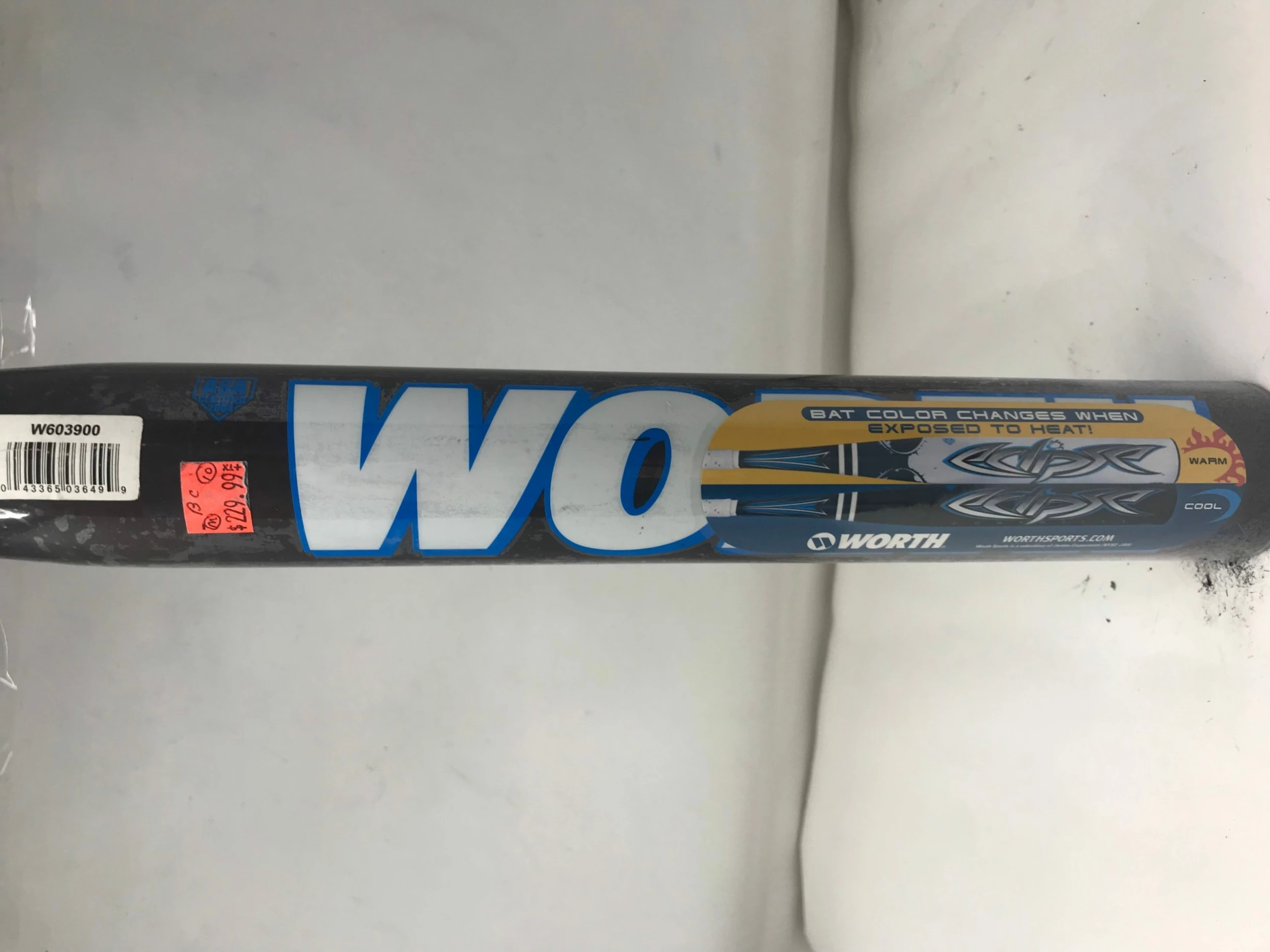 New Other Worth Eclipse FPECL 33/22 Fastpitch Softball Bat Navy Blue - Image 2