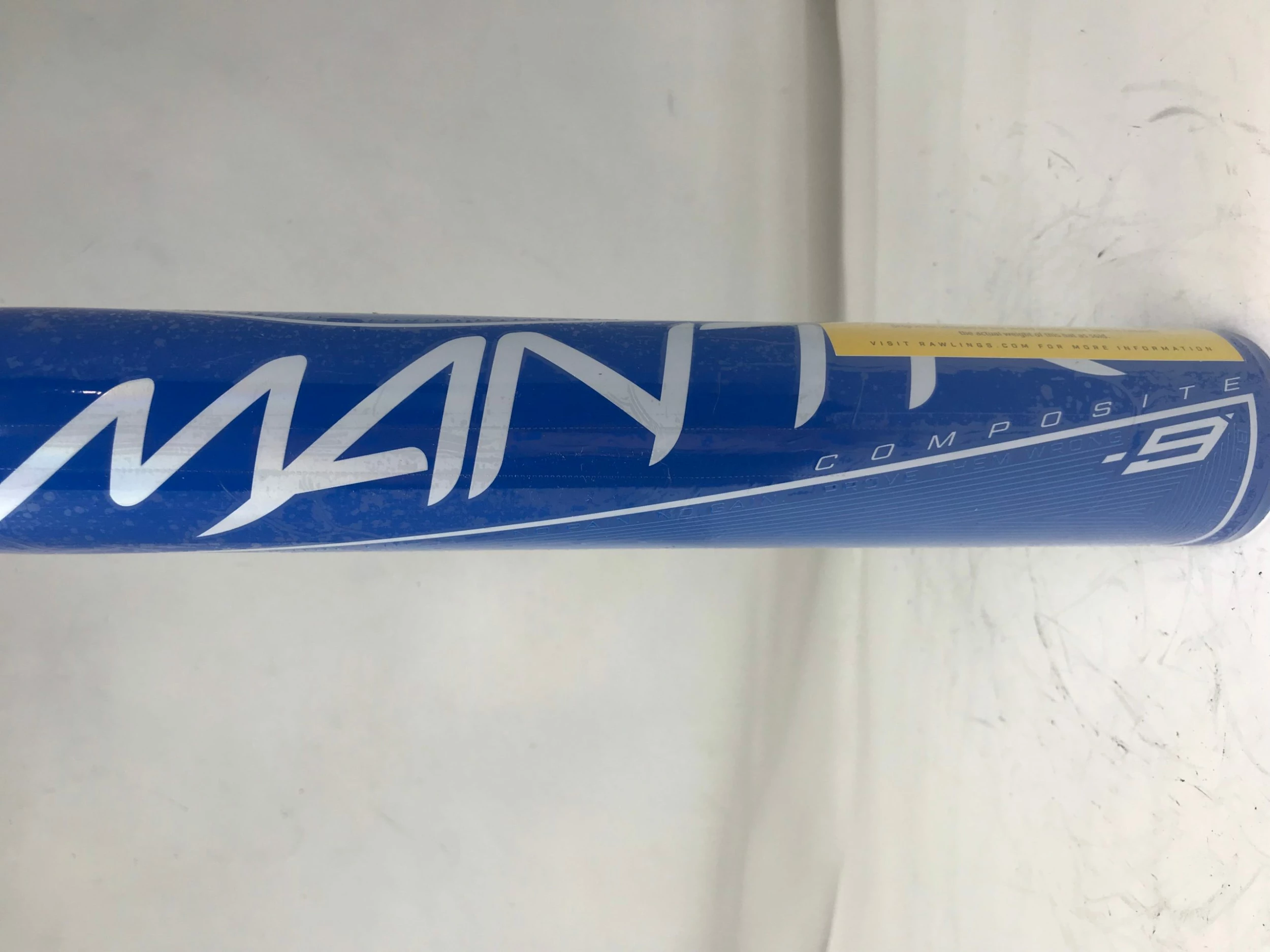 New Other 2021 Rawlings Mantra Fastpitch Softball Bat 33/24 - 9 Composite Blue/White