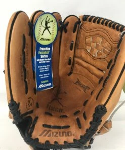 New Mizuno GFN 1207 12" Fastpitch Softball LHT Tan/Brown Glove