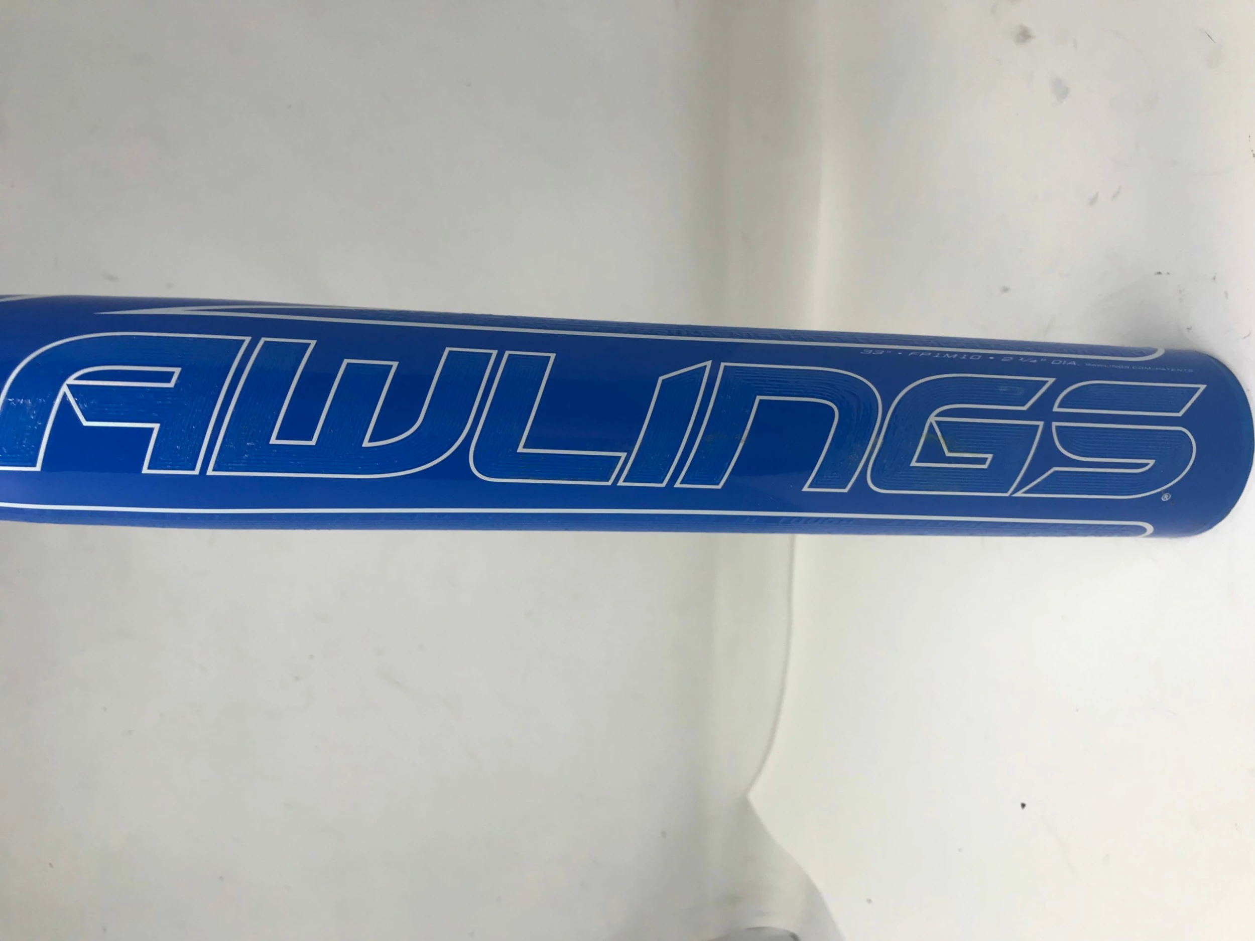 Used 2021 Rawlings Mantra Fastpitch Softball Bat 33/23 -10 Composite Blue/White - Image 2