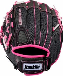New Franklin Sports Softball Glove 11in LHT Pink/Grey